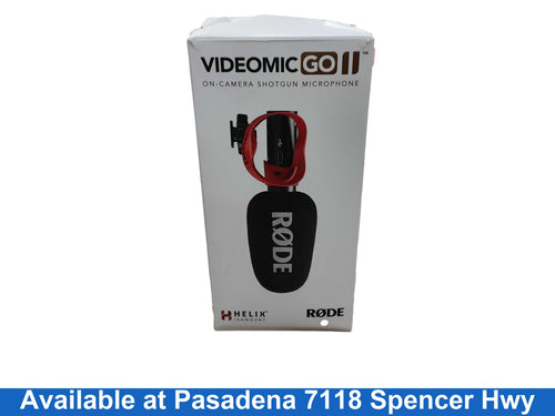 Rode Videomic Go 2 Black Other Camera Accessory