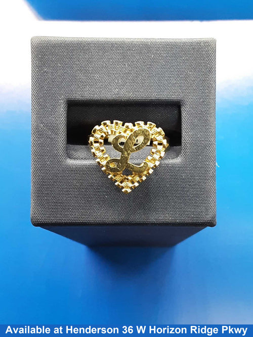 Women's Ring - Yellow Gold 10k (.417) 2.3 grams Size 8