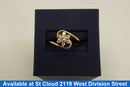 Women's Ring - Yellow Gold 14k (.585) 3.2 grams Size 6