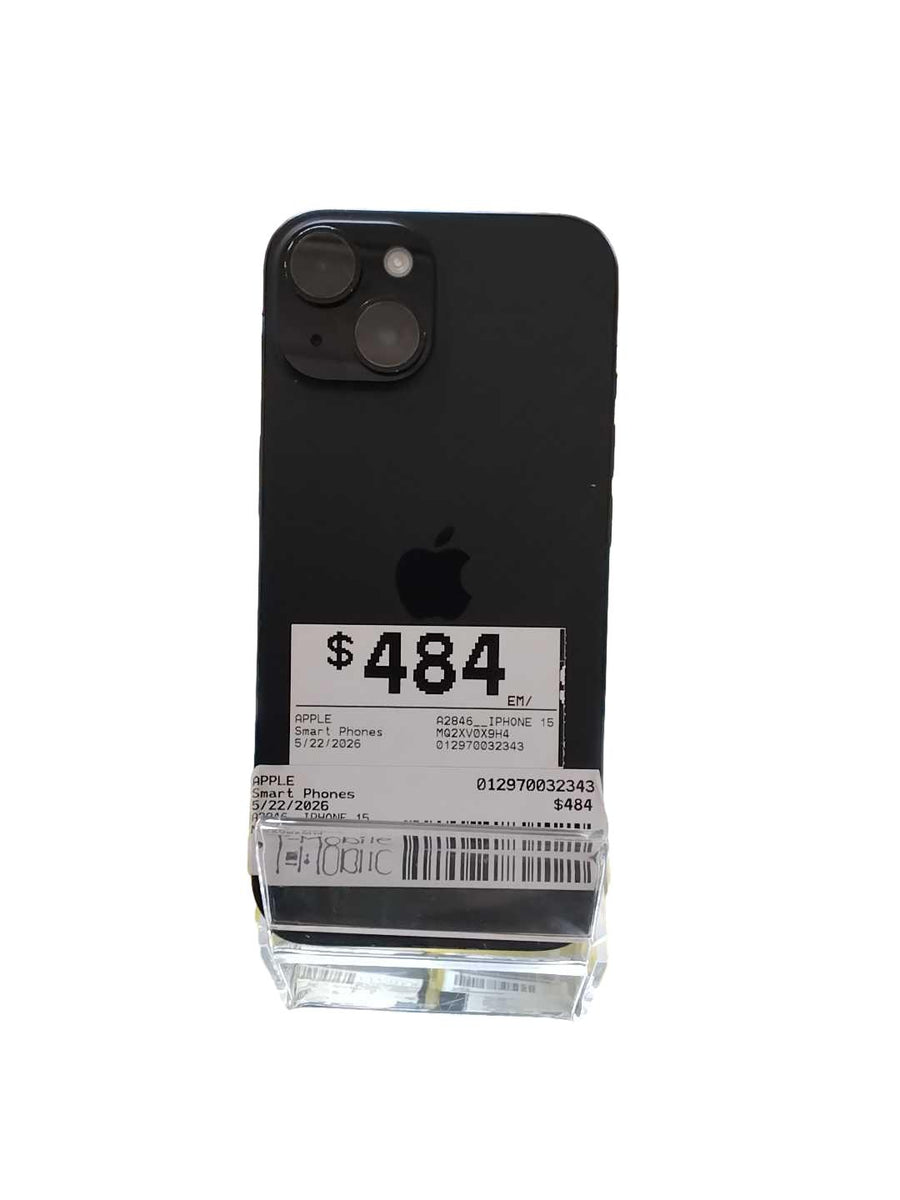 Apple A2846__iphone 15 128 Gb Black Smart Phone