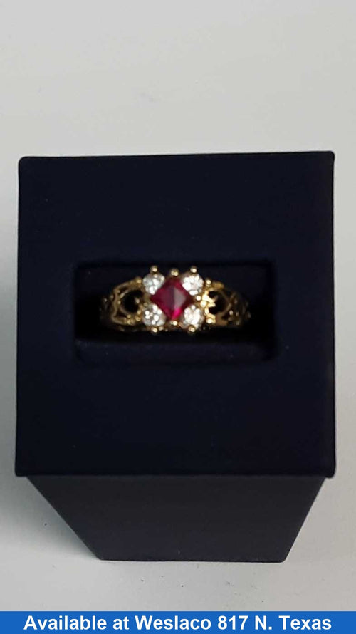 Women's Ring - Yellow Gold 14k (.585) 2.4 grams Size 8