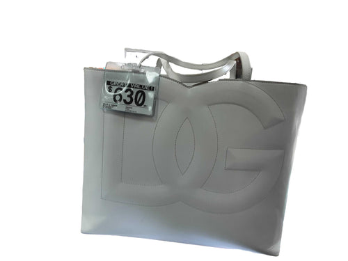 Dolce & Gabbana Qvk3249 White Purse / Handbag
