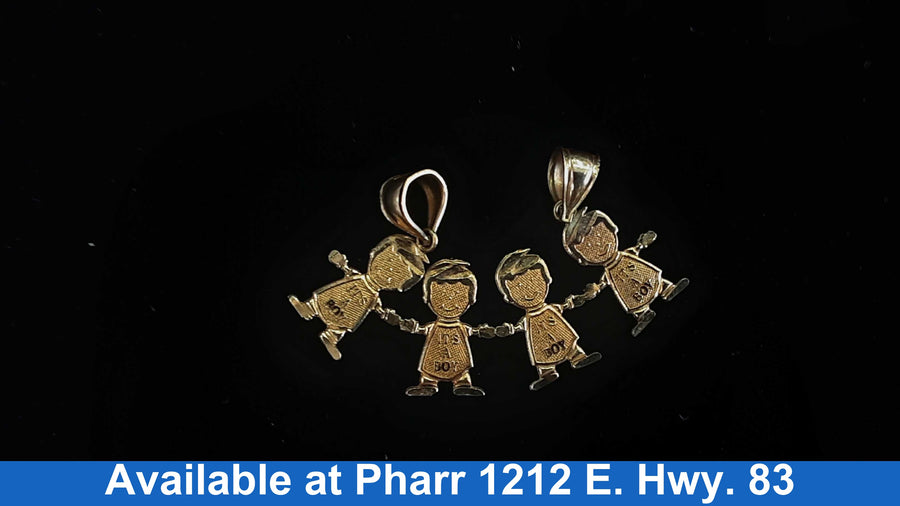 Symbol Pendant - Yellow Gold 10k (.417) 2.2 grams