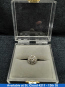 Diamond Cluster Ring
