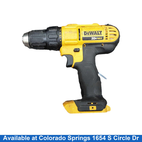 Dewalt Dcd771 Yellow Cordless Standard Drill