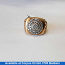 Men's Ring - Yellow Gold 10k (.417) 7.6 grams Size 10