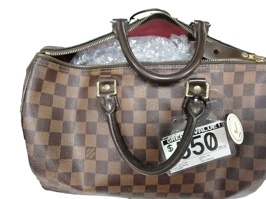 Louis Vuitton Speedy 30 Brown Purse / Handbag
