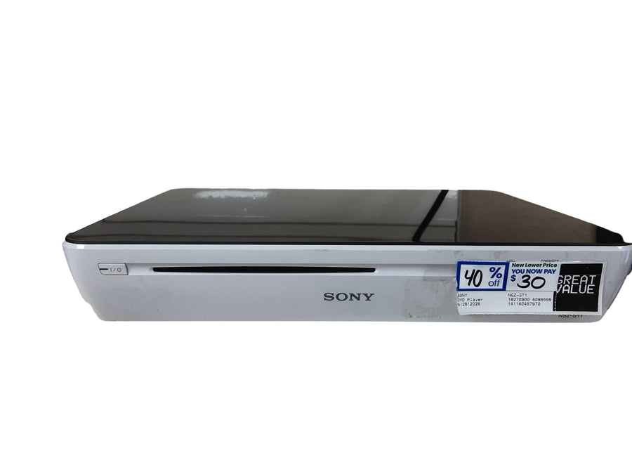 Sony Ngz-gt1 White DVD Player