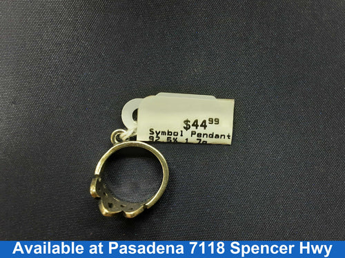 Symbol Pendant - Silver 1.7 grams
