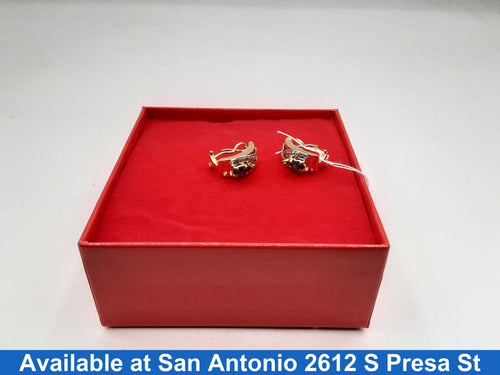 Earrings - Yellow Gold 10k (.417) 1.3 grams