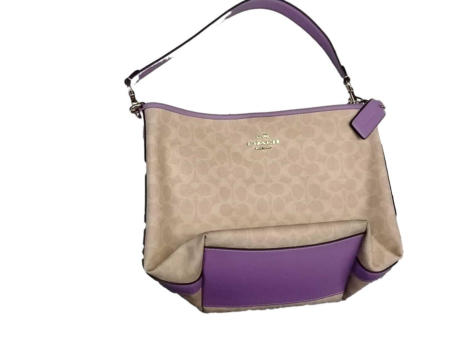 Coach 2439-ct802 Beige / Tan Purse / Handbag