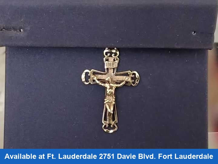 Religious Pendant - Yellow Gold 14k (.585) 3 grams