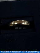 Ring - Wedding Band - Yellow Gold 14k (.585) 1.8 grams Size 20