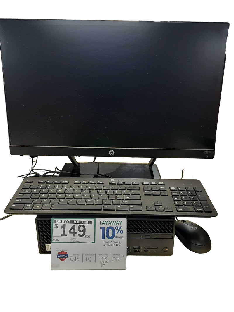 Hp Ju1kov2 Intel Celeron 8 Gb 256 Gb Black Desktop