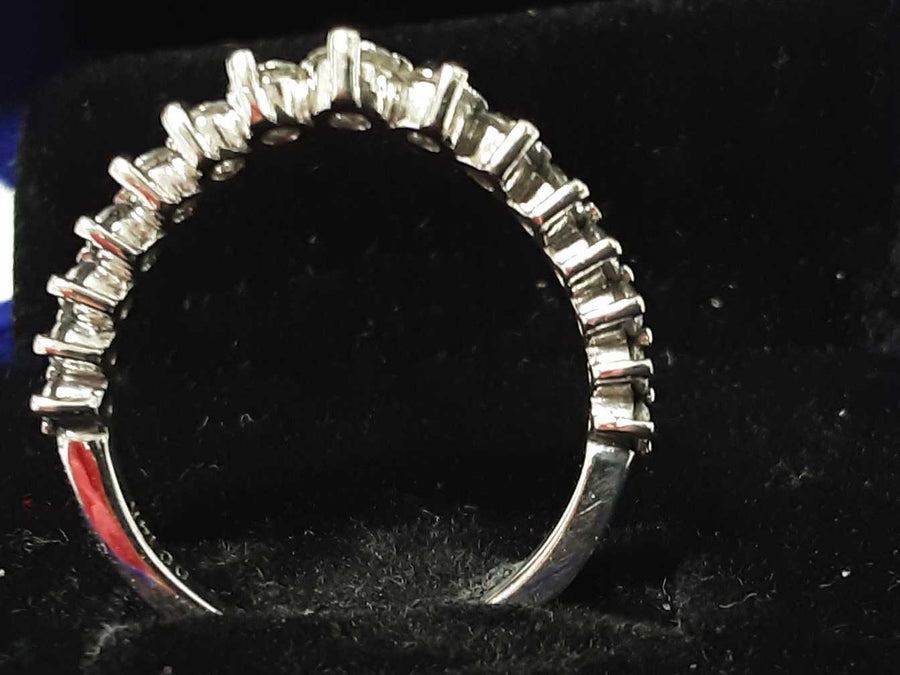 Women's Ring - Anniversary - White Gold 14k (.585) 2.1 grams Size 7