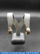 Hoop Earrings - Yellow Gold 14k (.585) 3.6 grams