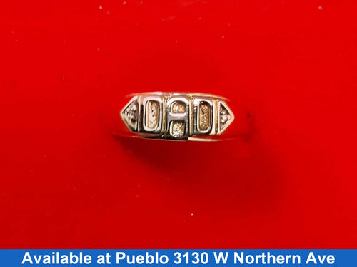 Men's Ring - Yellow Gold 10k (.417) 2.5 grams Size 10.5