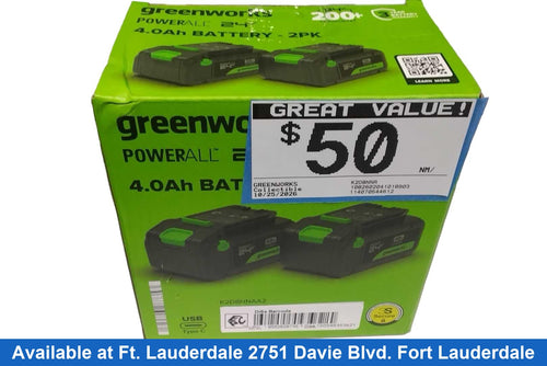 Greenworks K2d8nna Black Other Collectible
