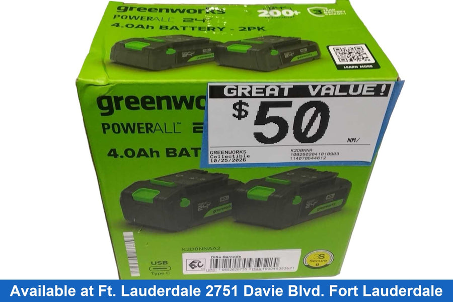 Greenworks K2d8nna Black Other Collectible
