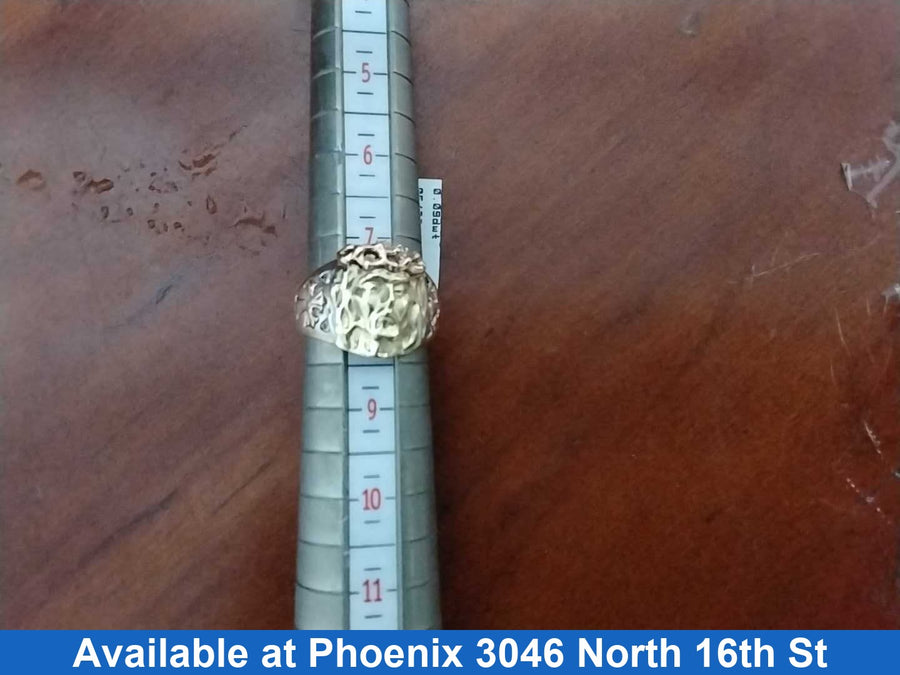 Women's Ring - Yellow Gold 14k (.585) 8.2 grams Size 8.5