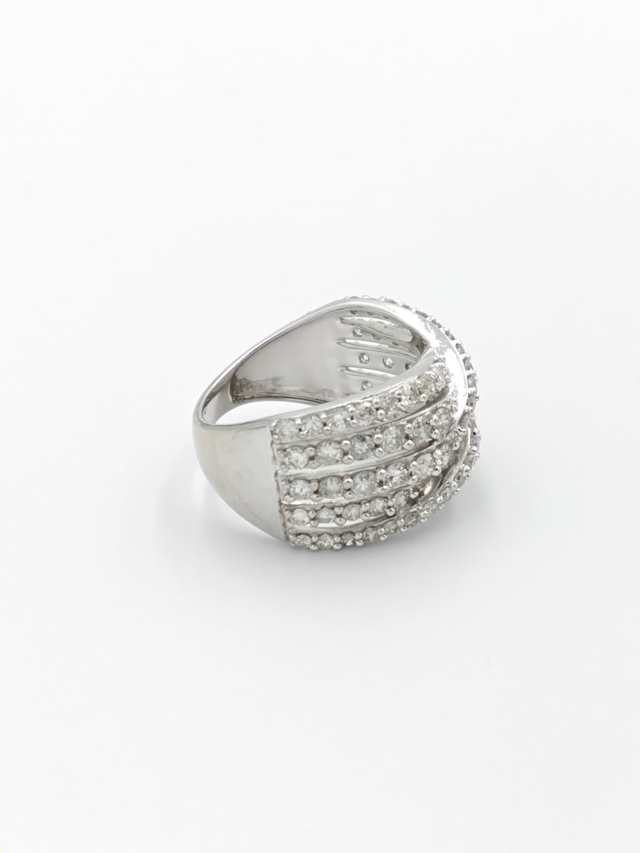 Women's Ring - White Gold 14k (.585) 5.8 grams Size 7