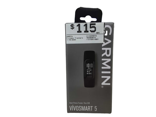 Garmin Vivosmart5 Black Fitness Tracker