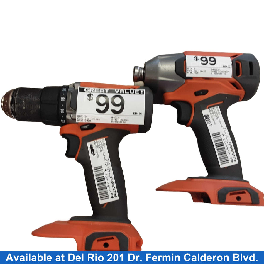 Ridgid R860021 Orange Cordless Impact Drill