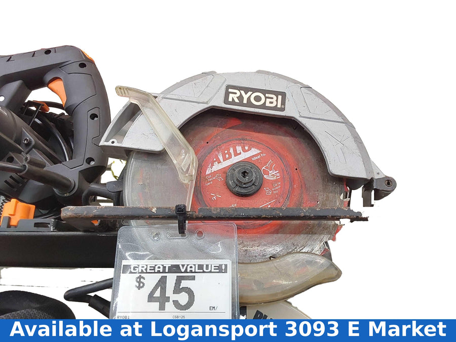 Ryobi Csb125 Green Corded Circular Saw