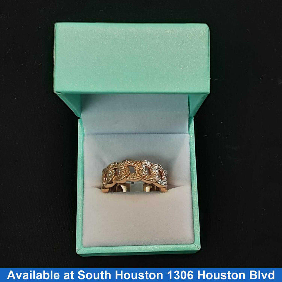 Men's Ring - Rose Gold 10k (.417) 6.9 grams Size 11