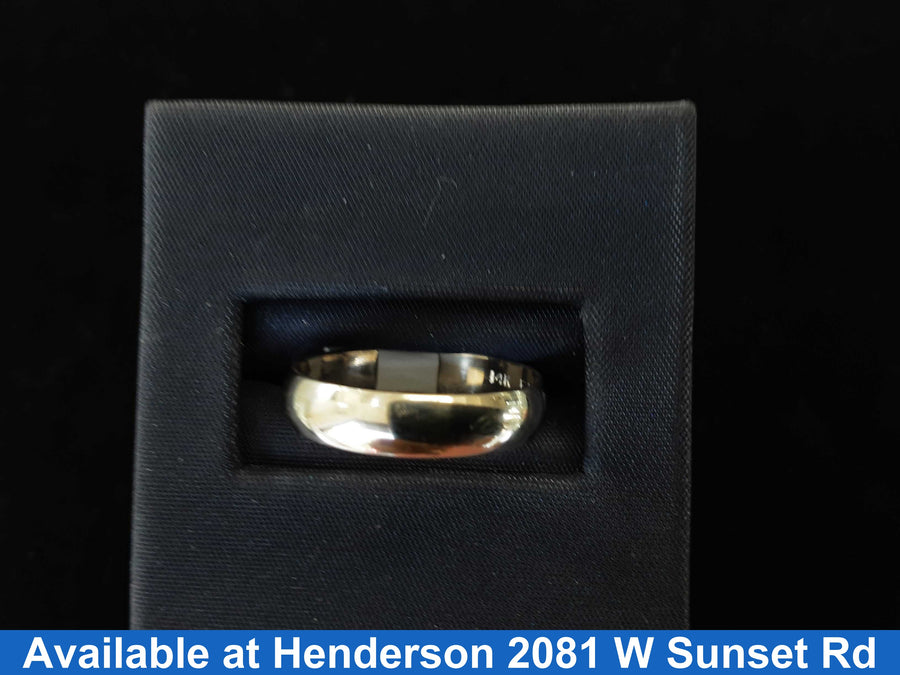 Ring - Wedding Band - White Gold 14k (.585) 2.6 grams Size 20