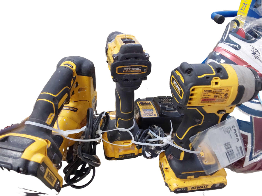 Dewalt Dcf809 Yellow Cordless Impact Drill