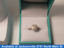 Ring - Engagement Set - White Gold 10k (.417) 2.2 grams Size 5.5