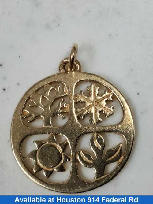 Symbol Pendant - Yellow Gold 14k (.585) 4.6 grams