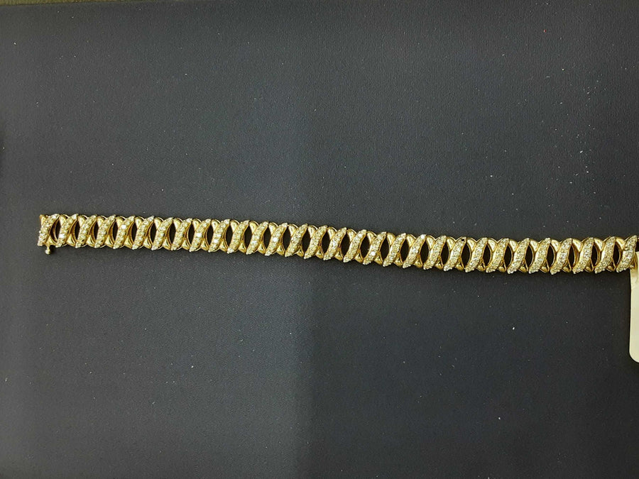 Bracelet - Yellow Gold 14k (.585) 24.1 grams 7 inch