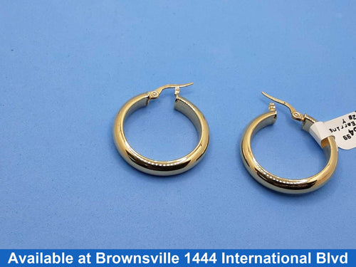 Bangle Earrings - Yellow Gold 14k (.585) 3.2 grams
