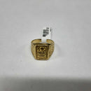Men's Ring - Yellow Gold 18k (.750) 13 grams Size 10