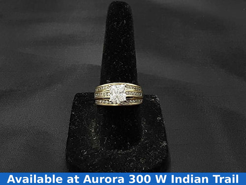 Women's Ring - Yellow Gold 10k (.417) 3.5 grams Size 20