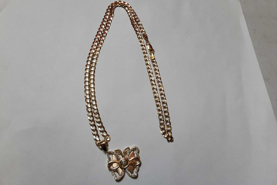 Chain - Yellow Gold 14k (.585) 12.8 grams 21 inch