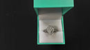 Women's Ring - White Gold 10k (.417) 4.5 grams Size 10