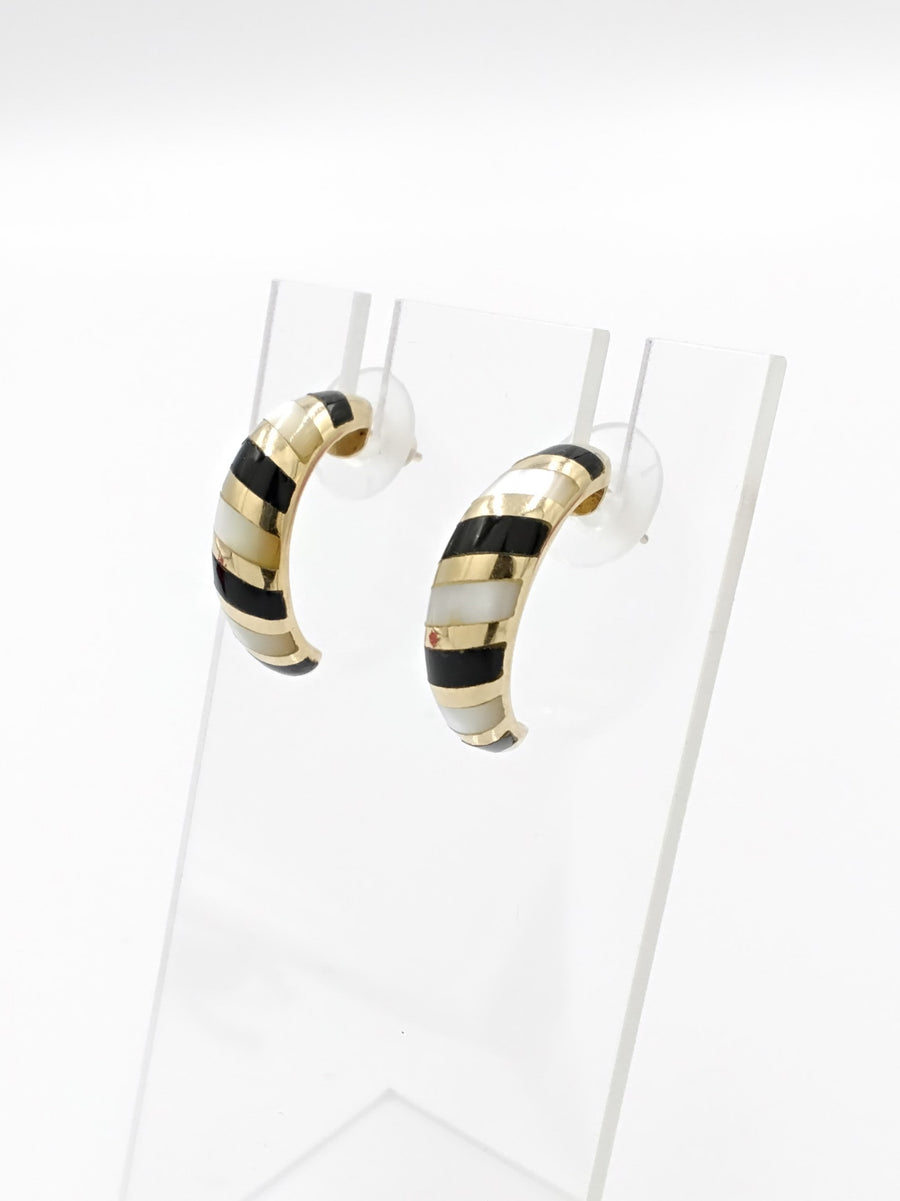 Earrings - Yellow Gold 10k (.417) 4.44 grams