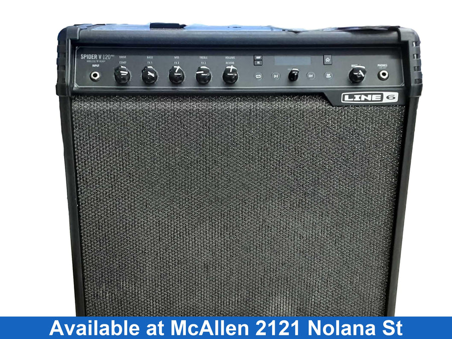 Line6 Spider V 120 Black Guitar Amplifier