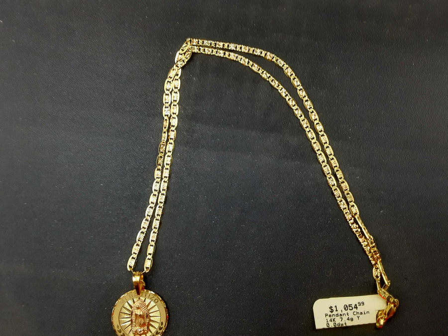 Chain - Yellow Gold 14k (.585) 7.4 grams 18 inch