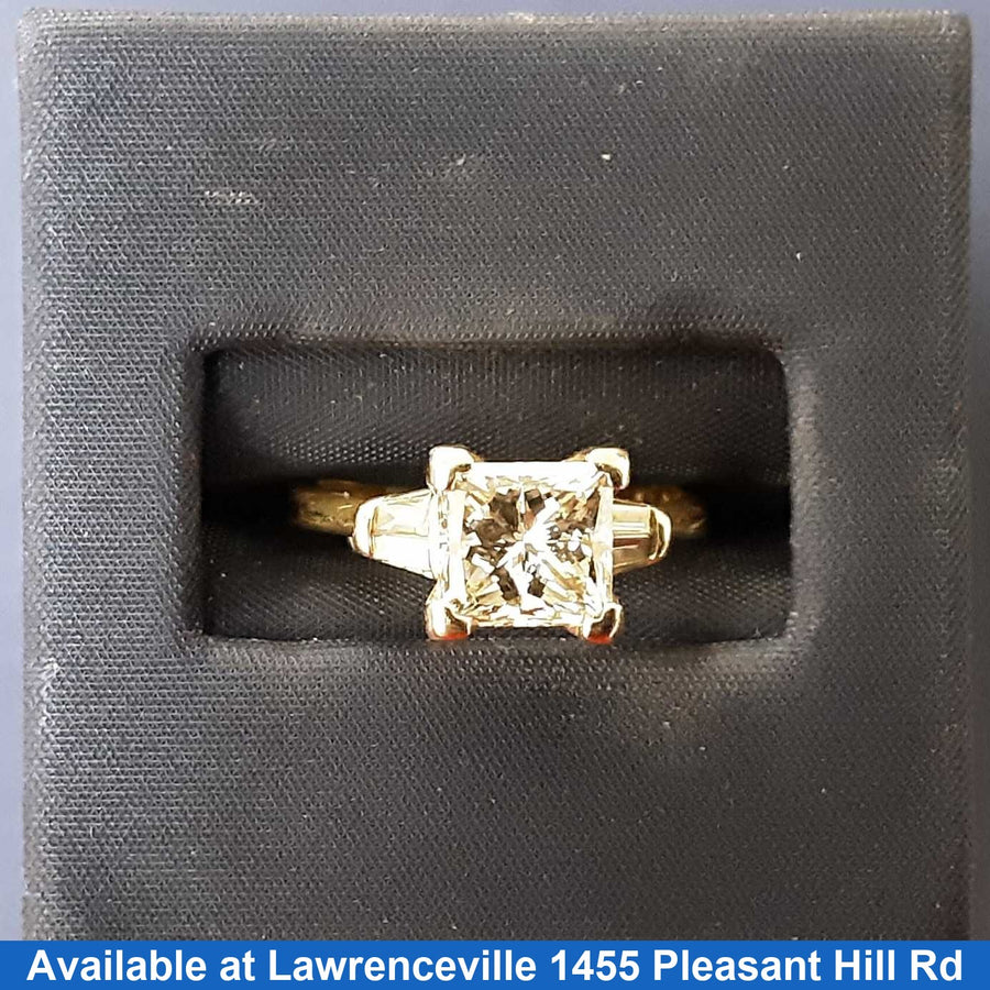 Women's Ring - Yellow Gold 14k (.585) 4.1 grams Size 7