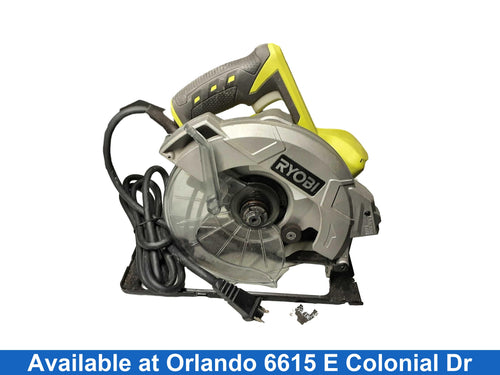 Ryobi Csb135l Green Corded Circular Saw