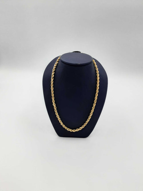 Rope Chain - Yellow Gold 14k (.585) 7.1 grams 20 inch