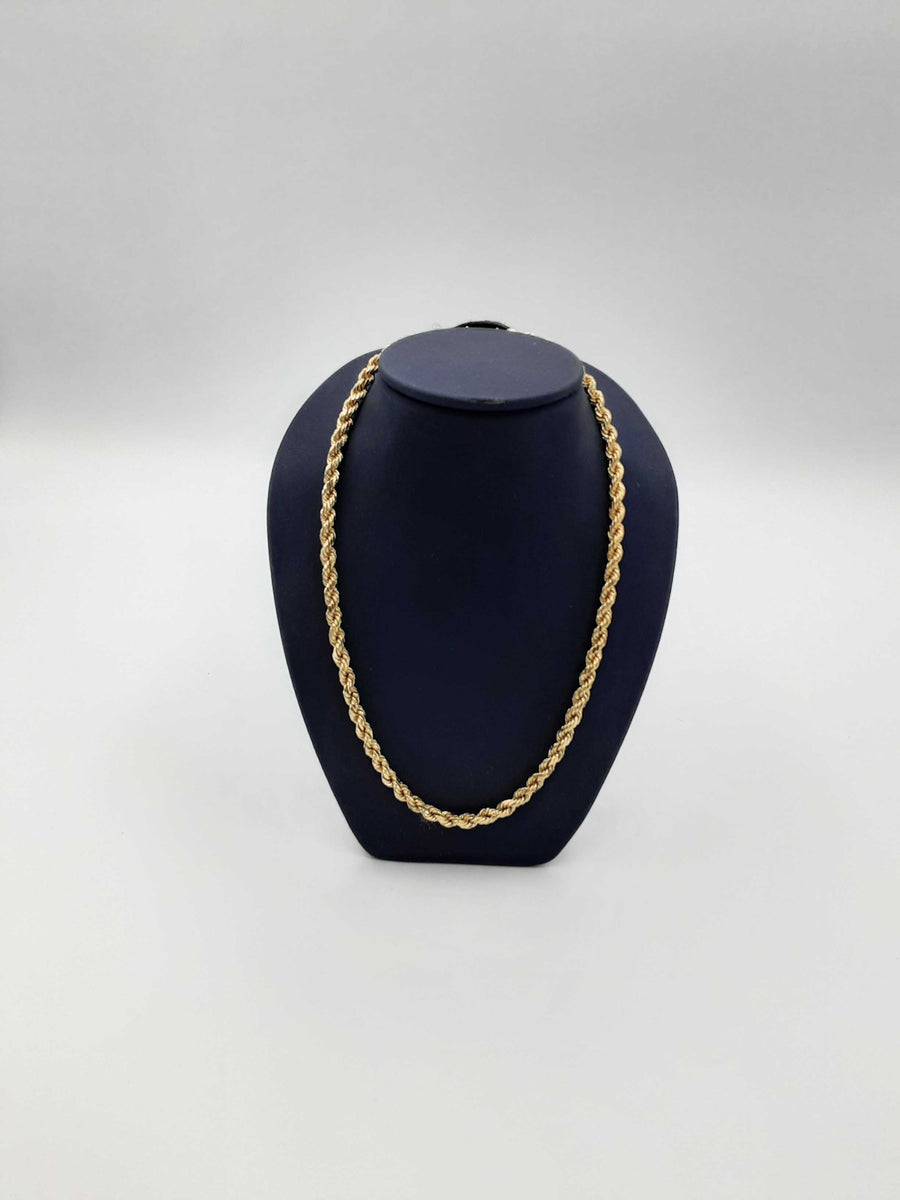 Rope Chain - Yellow Gold 14k (.585) 7.1 grams 20 inch