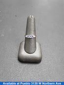 Women's Ring - White Gold 10k (.417) 2.1 grams Size 8
