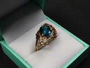 Women's Ring - Yellow Gold 10k (.417) 3.7 grams Size 8.5
