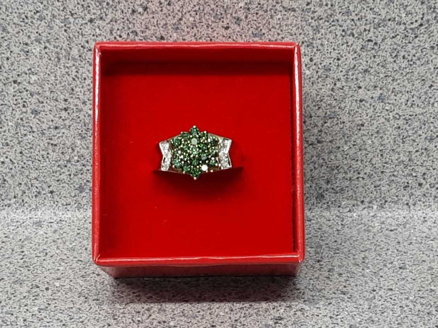 Women's Ring - Yellow Gold 14k (.585) 4.2 grams Size 9