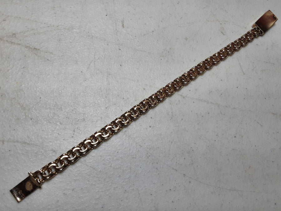 Bracelet - Yellow Gold 10k (.417) 24.5 grams 9 inch